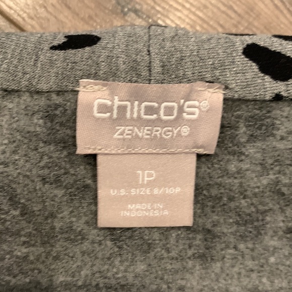 Chico’s Zenergy Animal Print Tunic 10 Petite - Picture 8 of 14